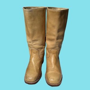 Vintage Frye Banana Campus Boots